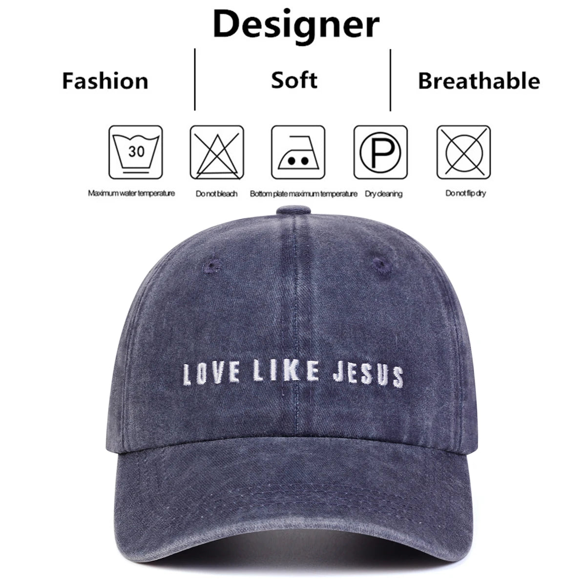 Love Like Jesus Casual Sports Cap