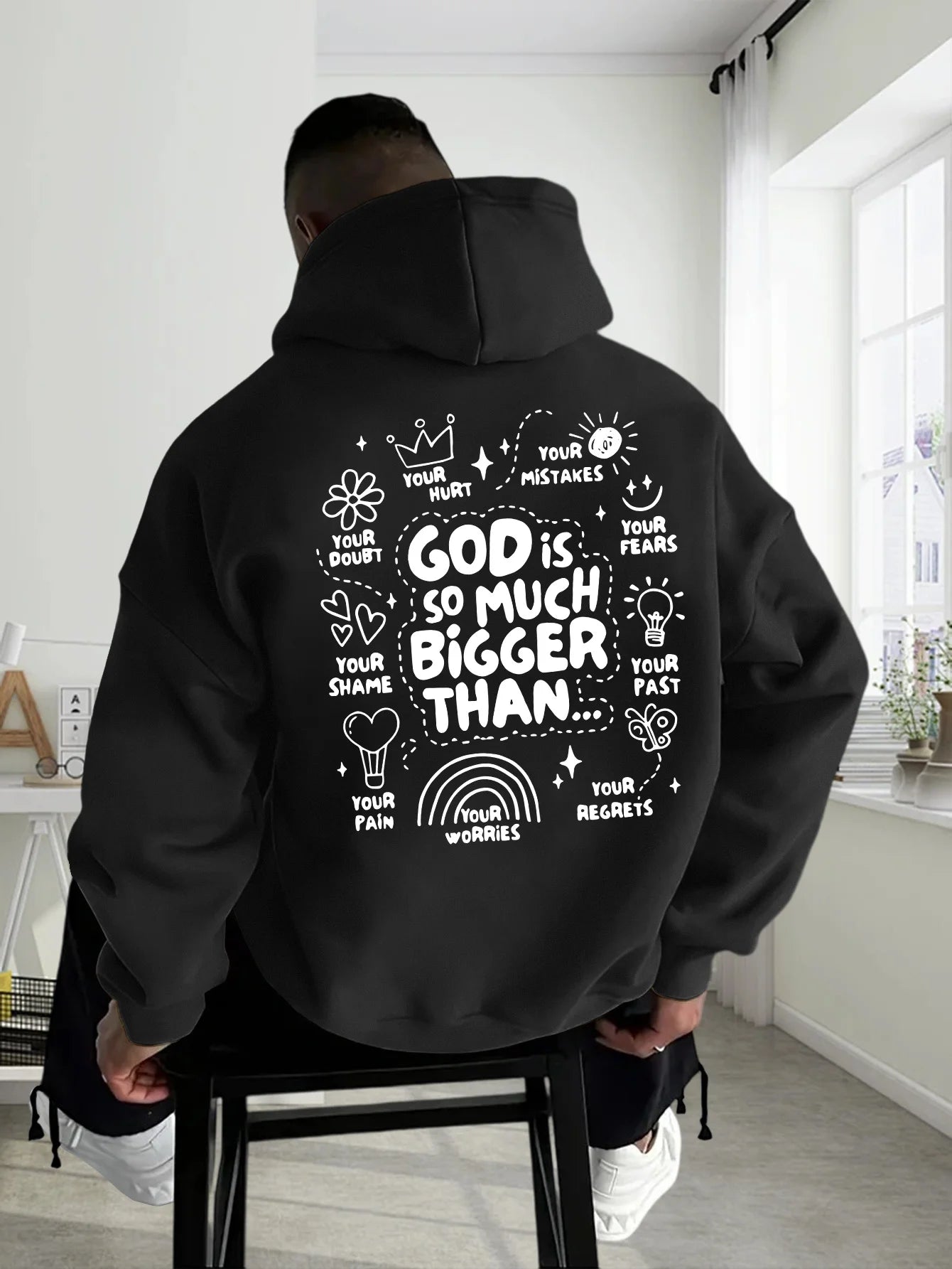 God's Bigger Casual Hoodie