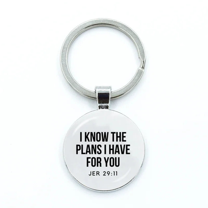 Bible Verse Key Chains