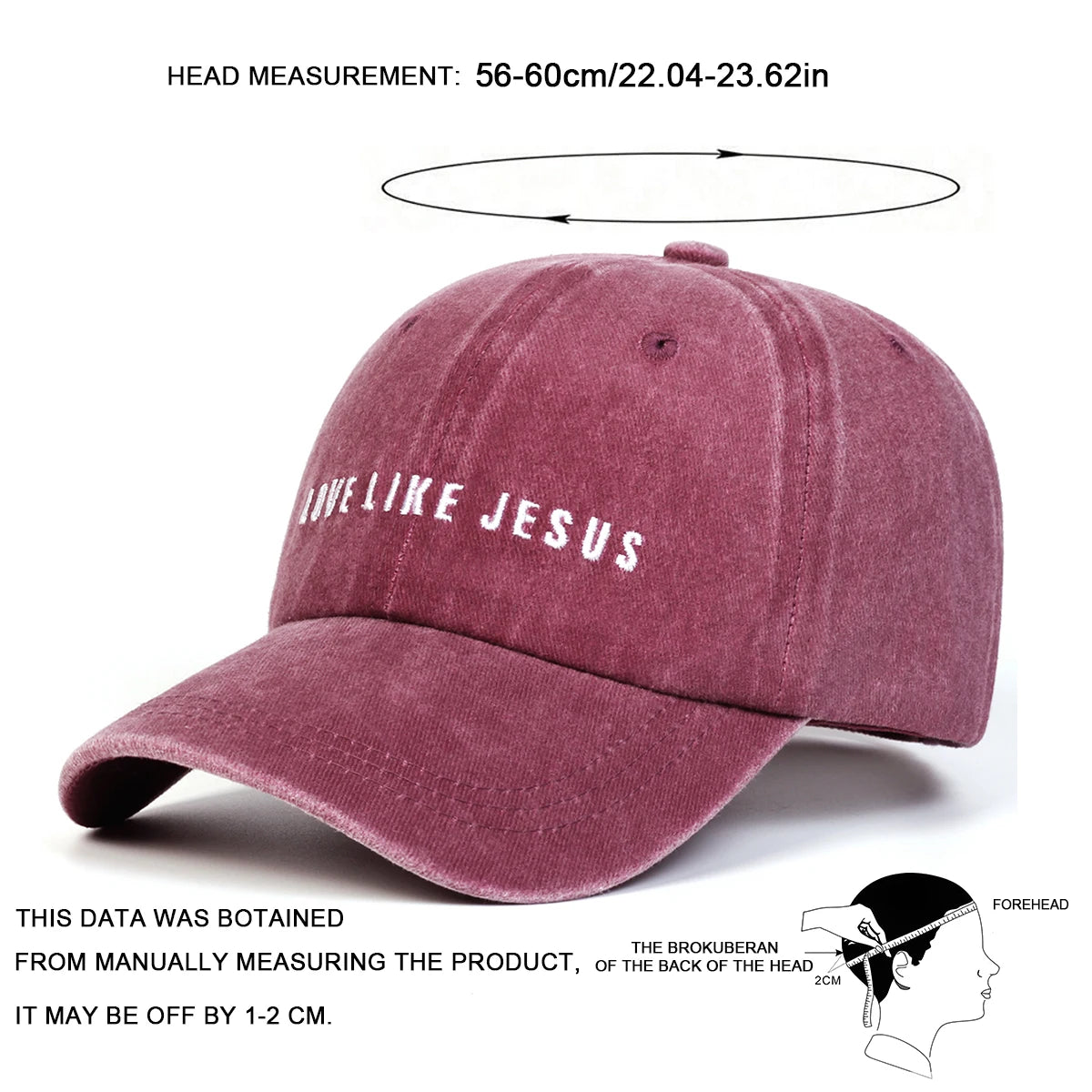 Love Like Jesus Casual Sports Cap