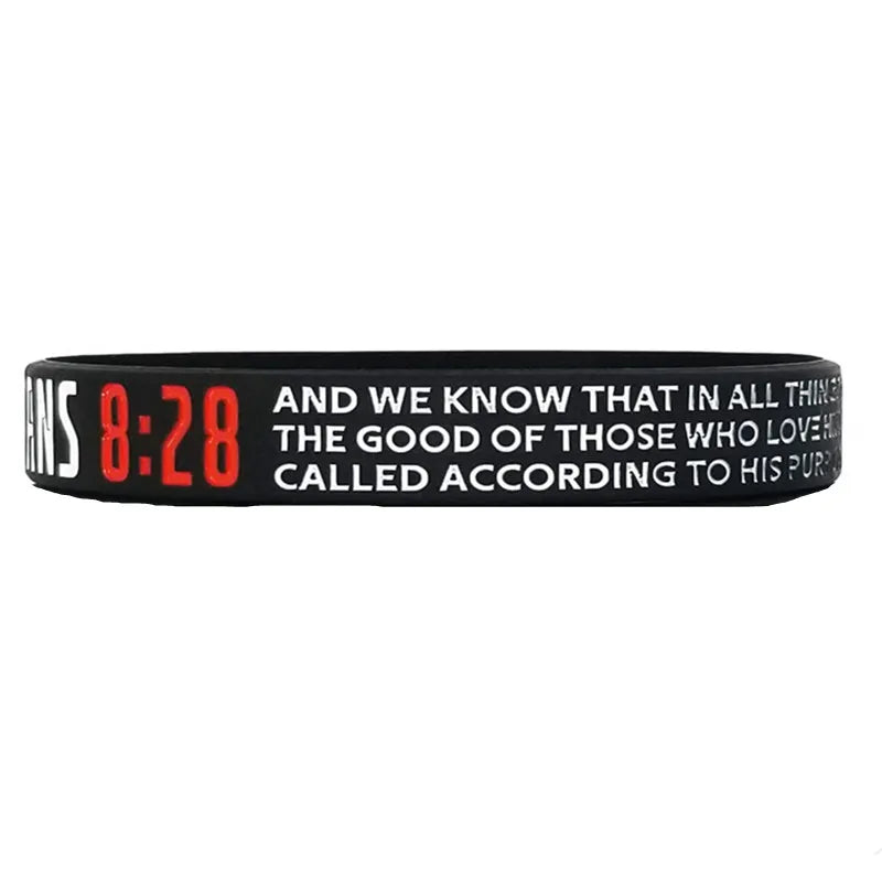 Bible Verses  Silicone Bracelets Wristbands