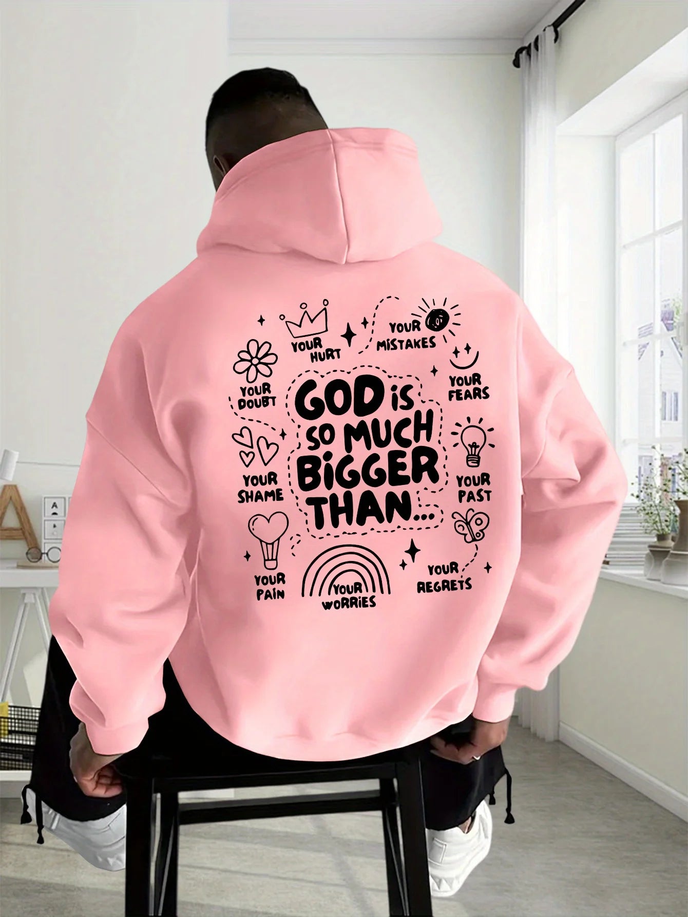 God's Bigger Casual Hoodie