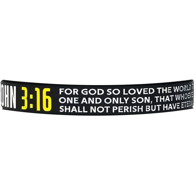 Bible Verses  Silicone Bracelets Wristbands