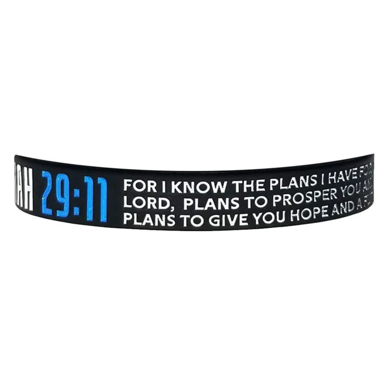 Bible Verses  Silicone Bracelets Wristbands