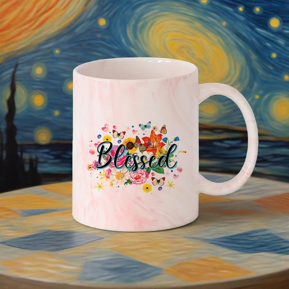 Christian Colorful Inspirational Quote Mug