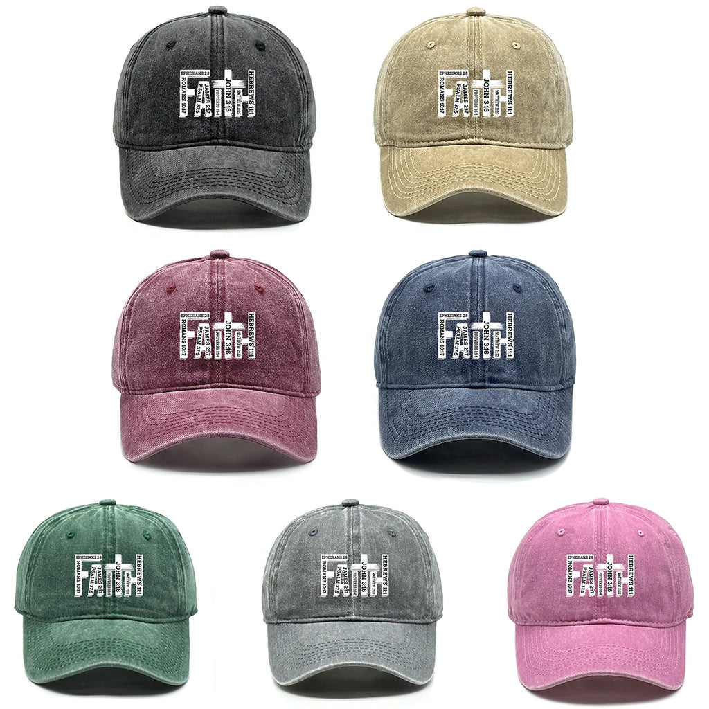 FAITH Adjustable Snapback Cap