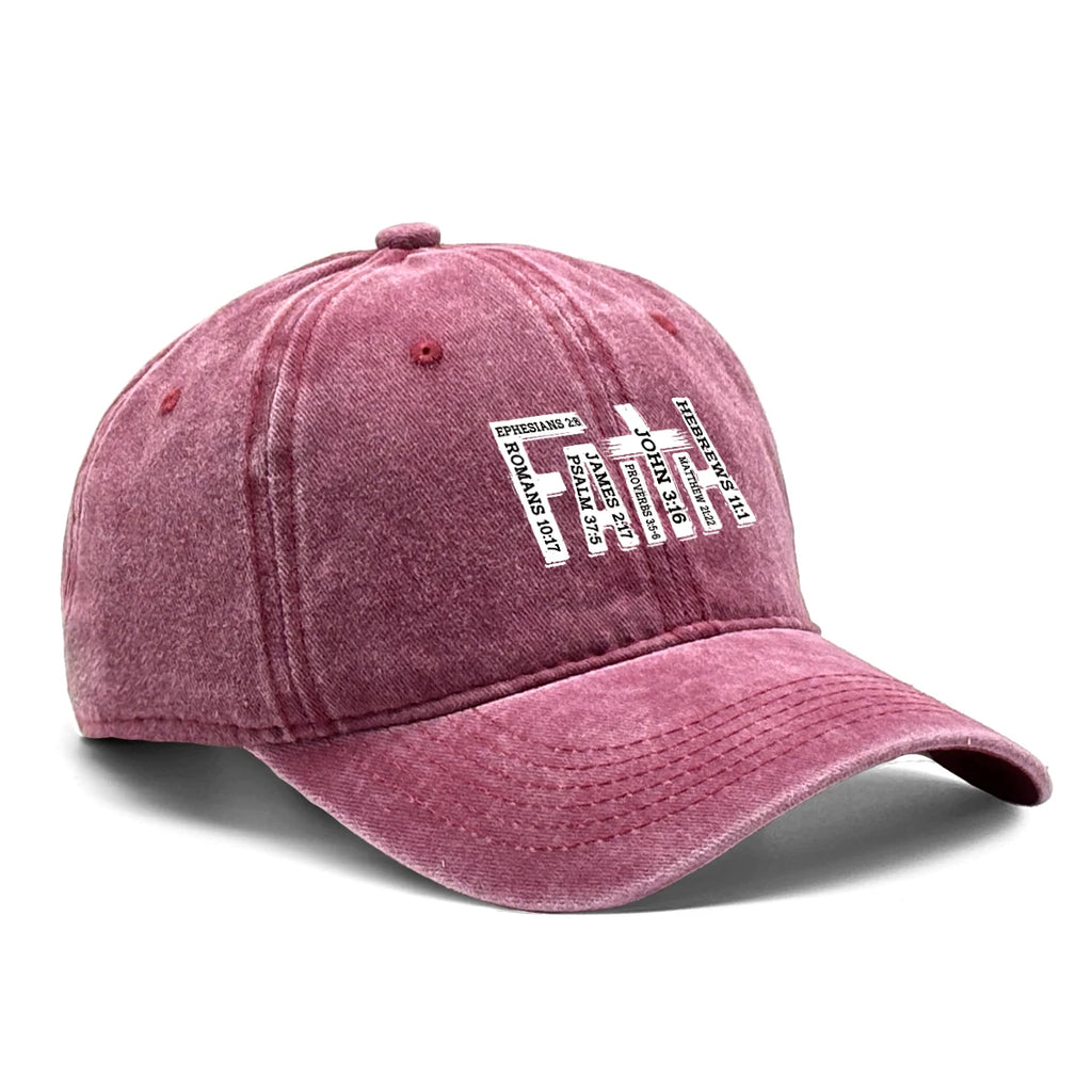 FAITH Adjustable Snapback Cap