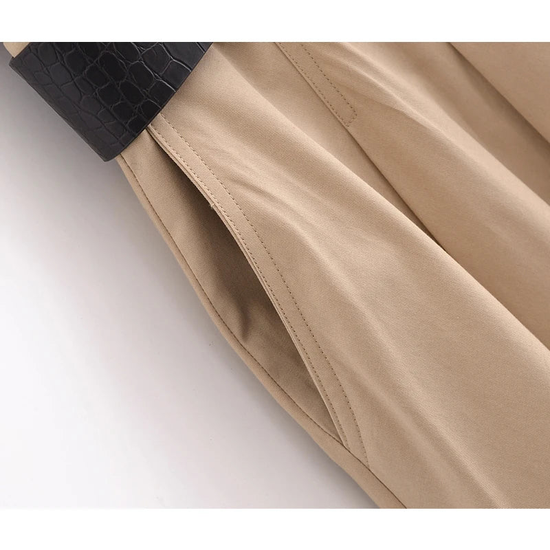 Elegant Pleated Mid-Calf Belt Tank Dress