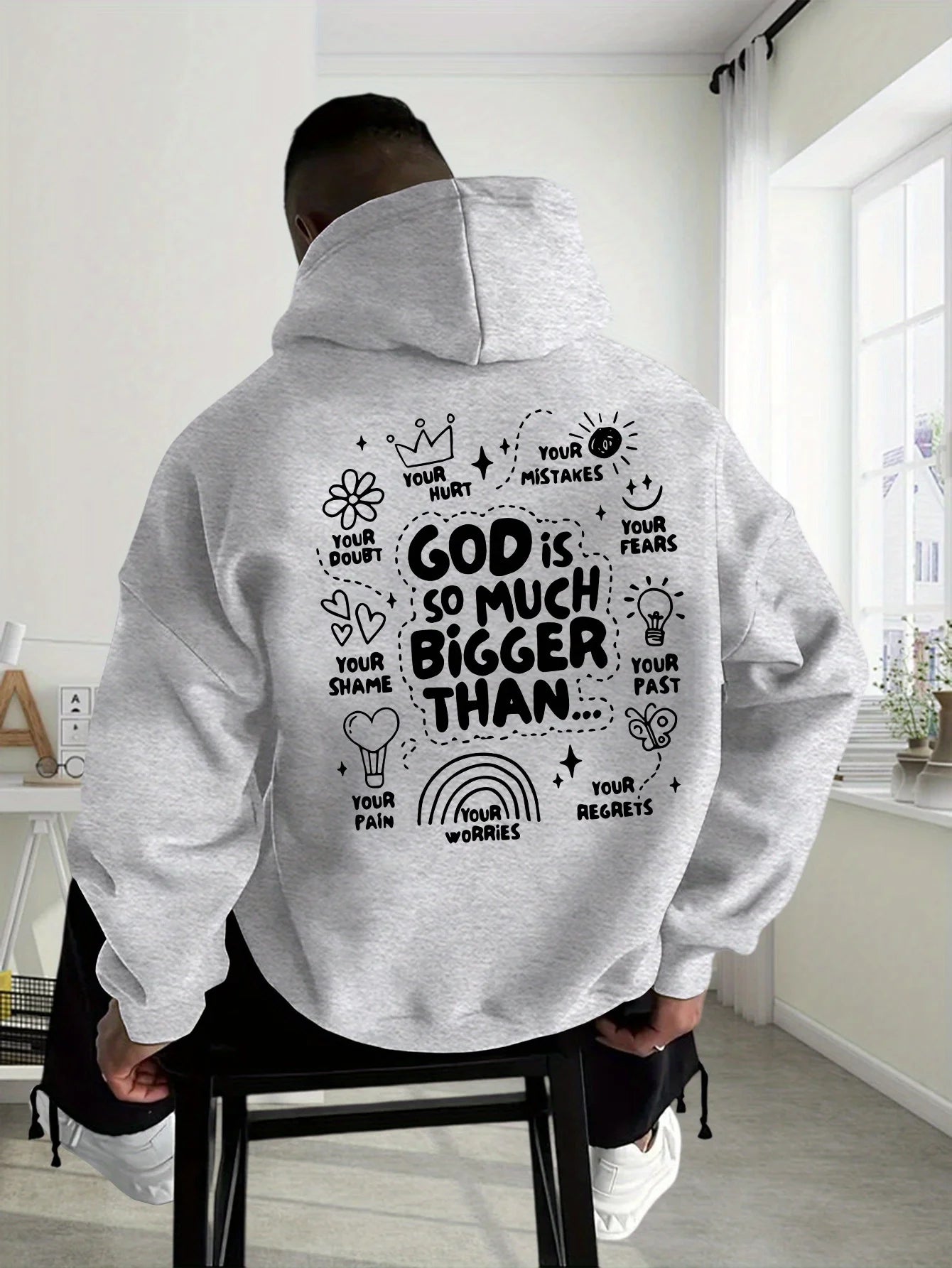 God's Bigger Casual Hoodie