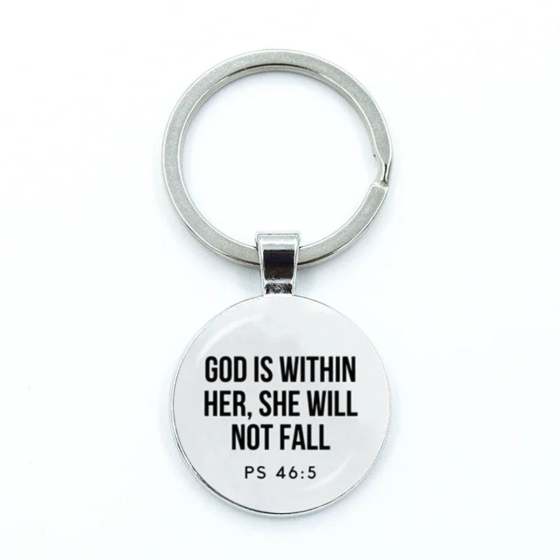Bible Verse Key Chains