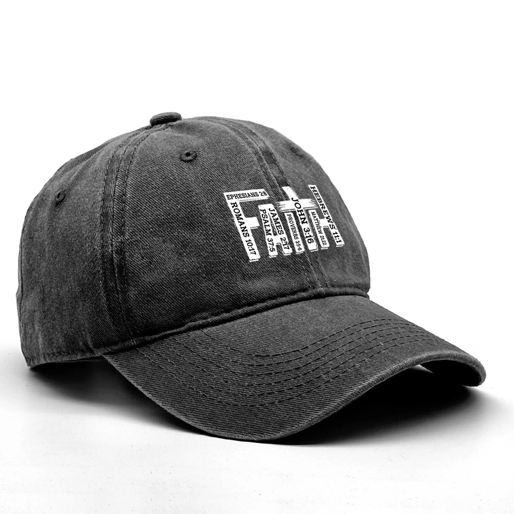 FAITH Adjustable Snapback Cap