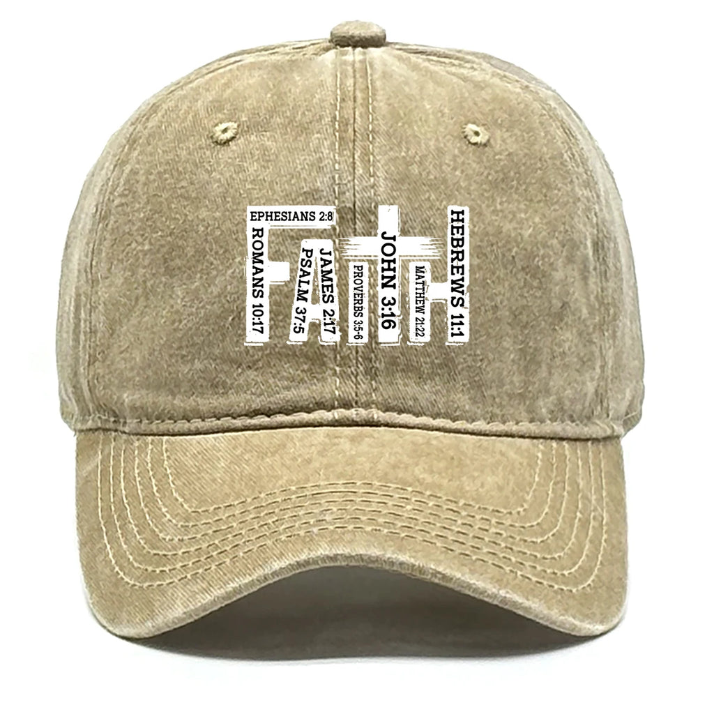 FAITH Adjustable Snapback Cap