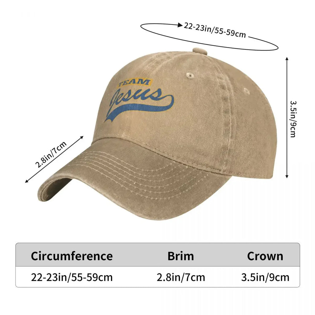 Team Jesus Baseball Cap Snapbacks