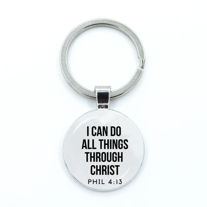 Bible Verse Key Chains