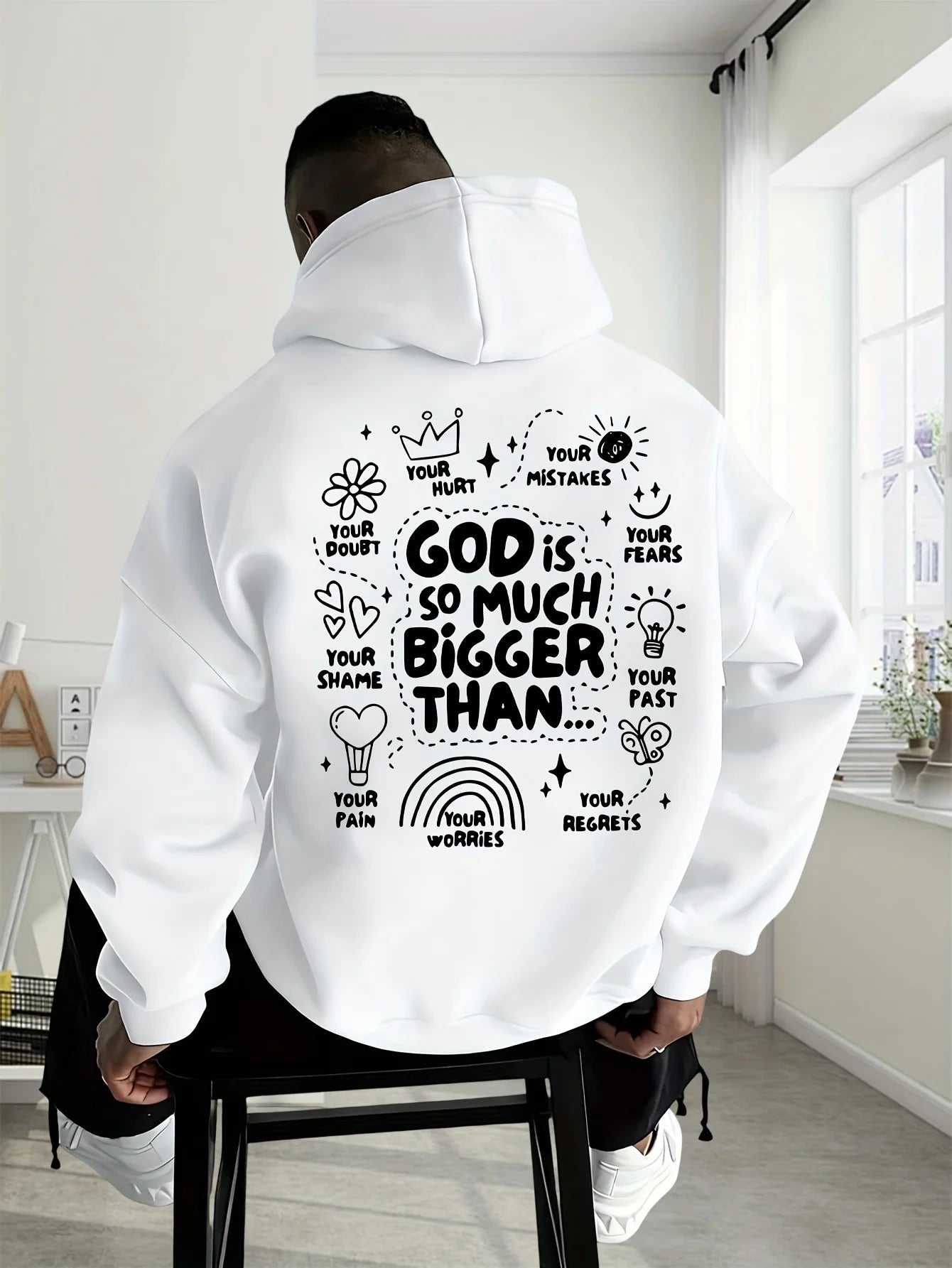 God's Bigger Casual Hoodie